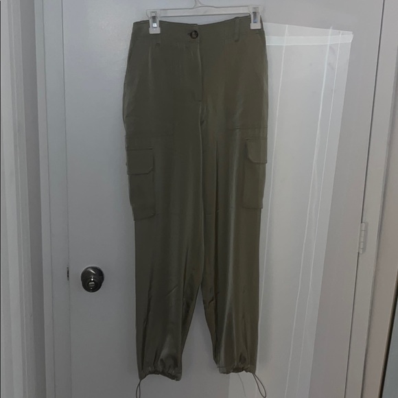 joie women’s cargo silk pants - Picture 1 of 4